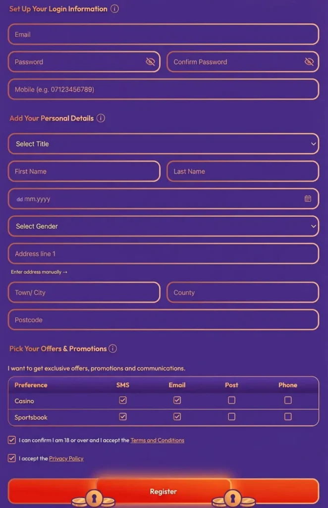 HotStreak sign up